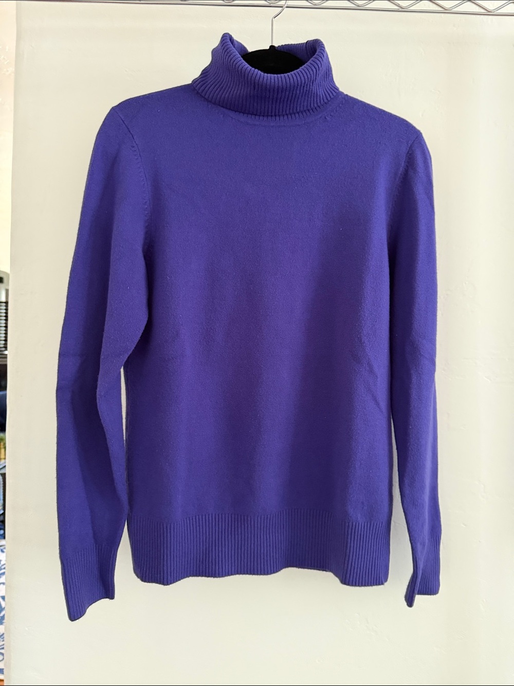 French Connection purple Turtleneck Sweater